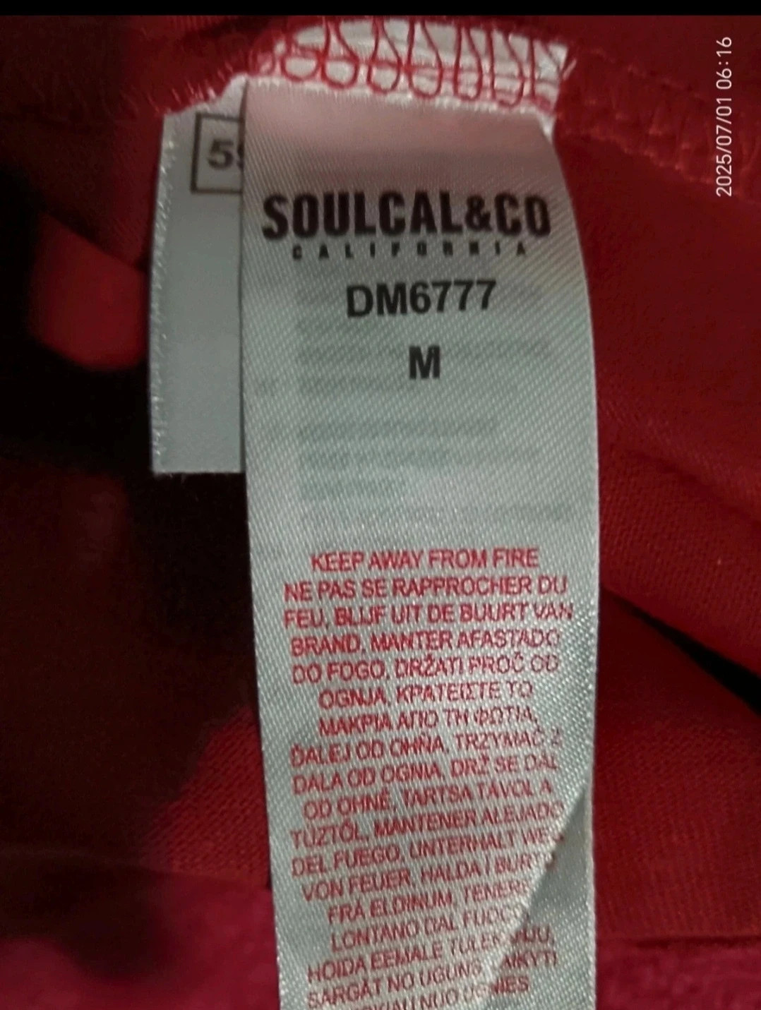 Új, címkés SoulCal & Co hosszú ujjú felső 3