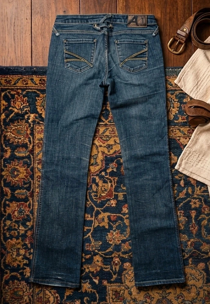 Amisu denim sötétkék farmernadrág 2
