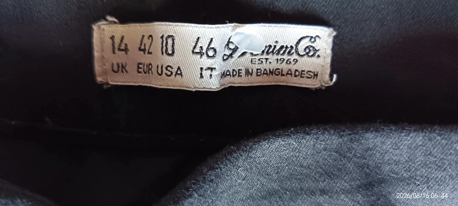 Denim Co. fekete skinny farmer 3
