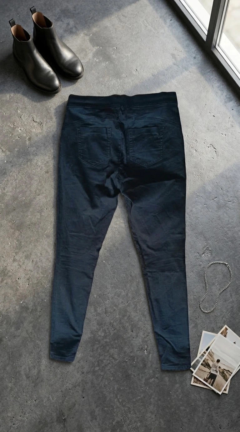 Denim Co. fekete skinny farmer 2