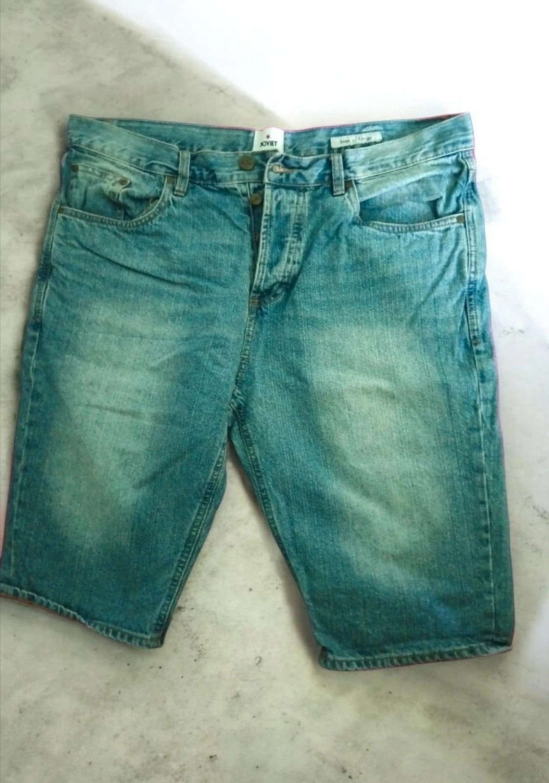 Soviet Denim prémium farmer rövidnadrág 1