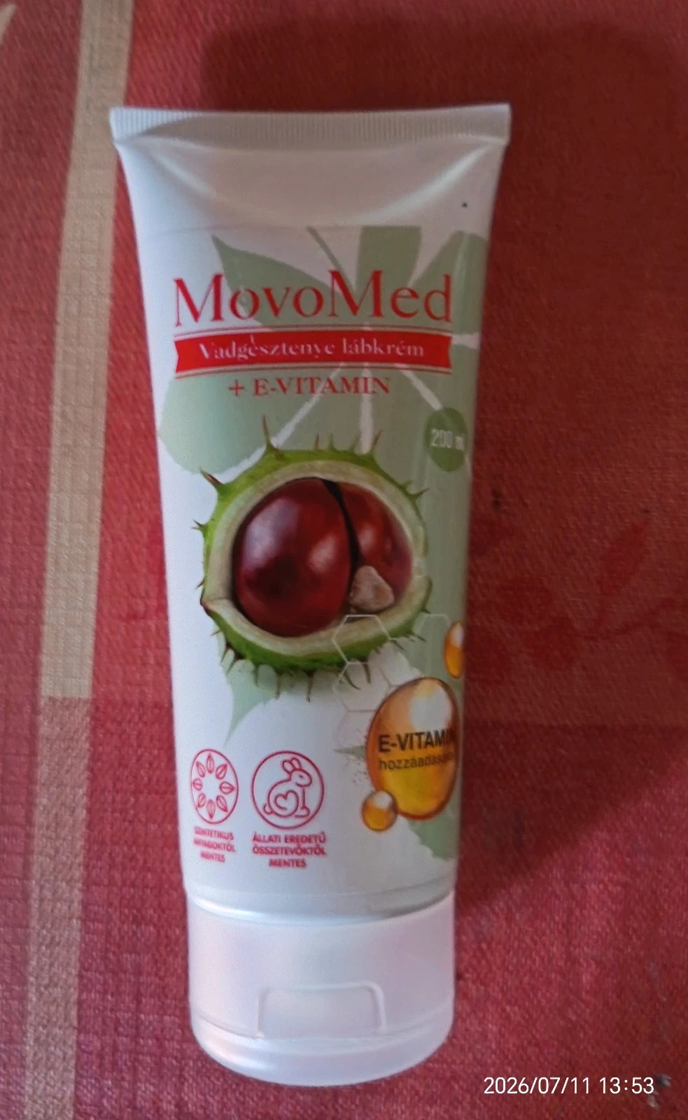 MovoMed vadgesztenye lábkrém 1