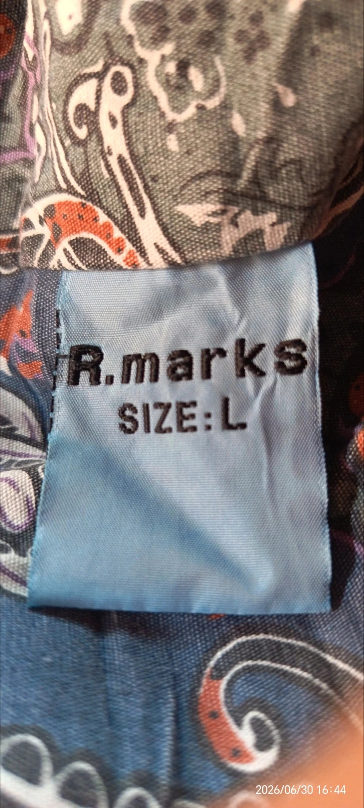 R.marks vagány vintage farmer mellény 2