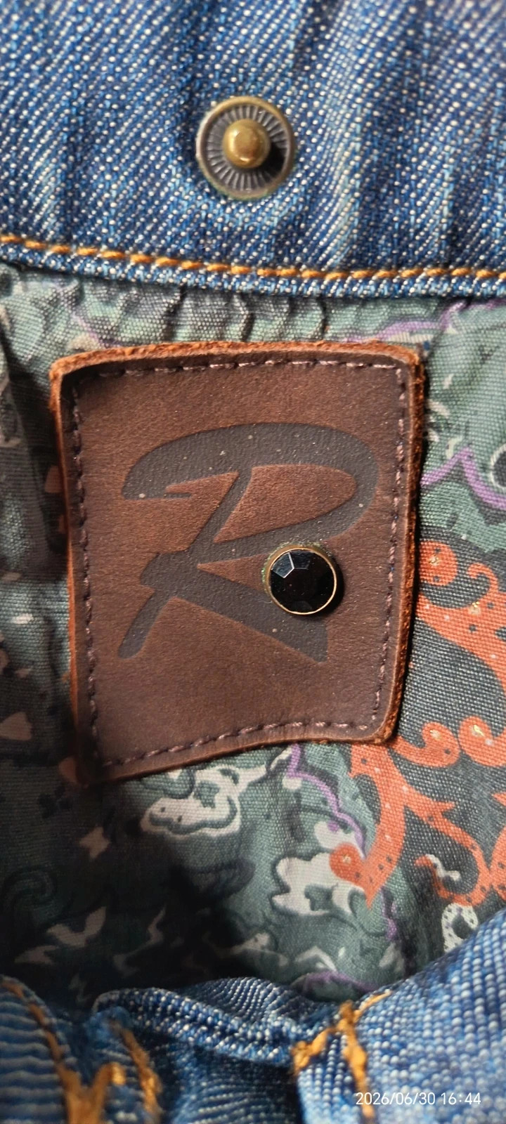 R.marks vagány vintage farmer mellény 3