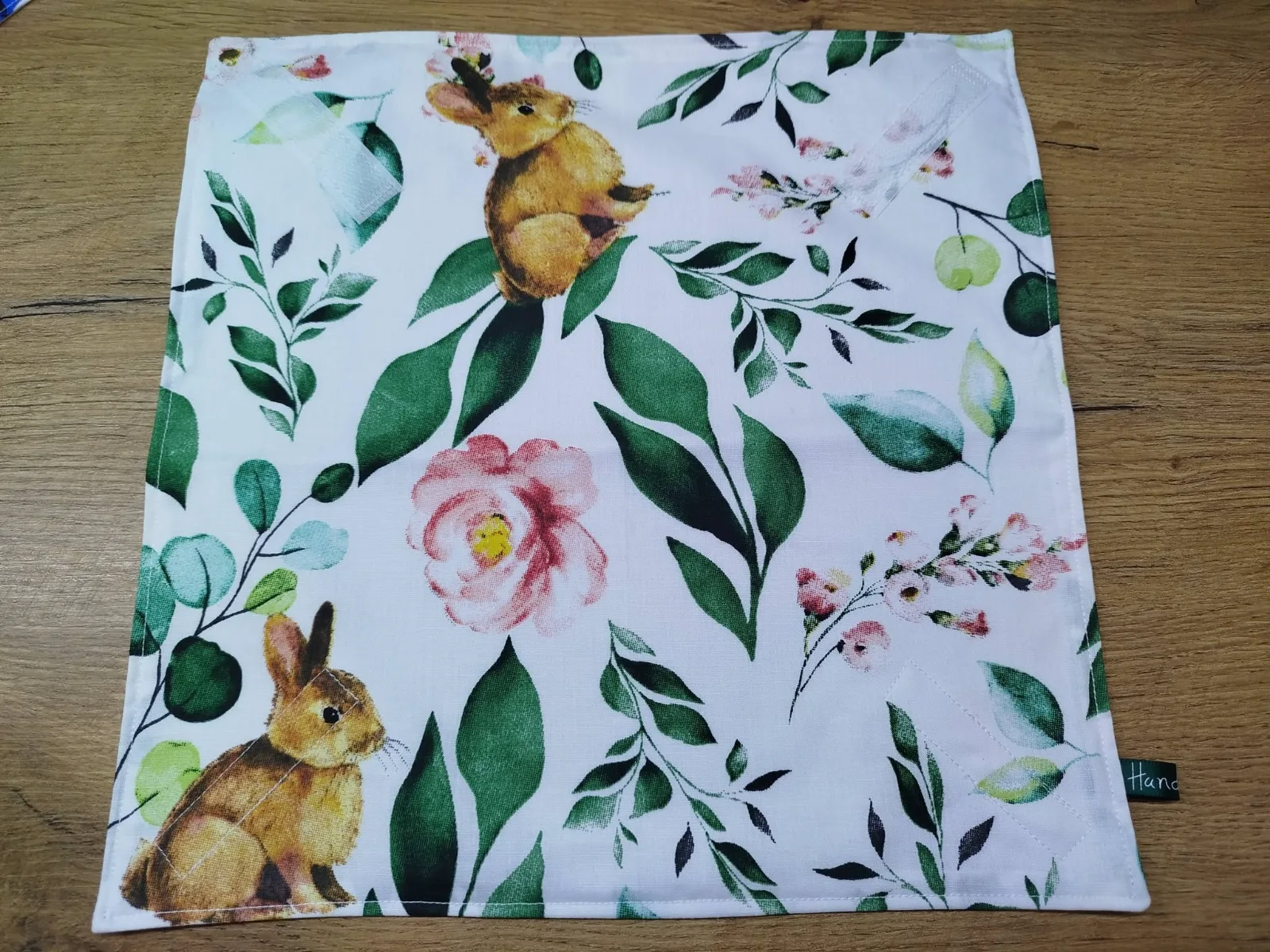 mintás zero waste ujraszalvéta, textilszalvéta 1