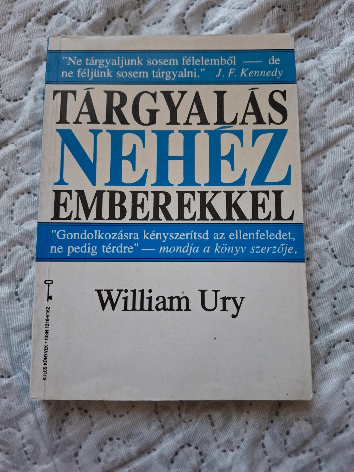William Ury: Tárgyalás nehéz emberekkel 1
