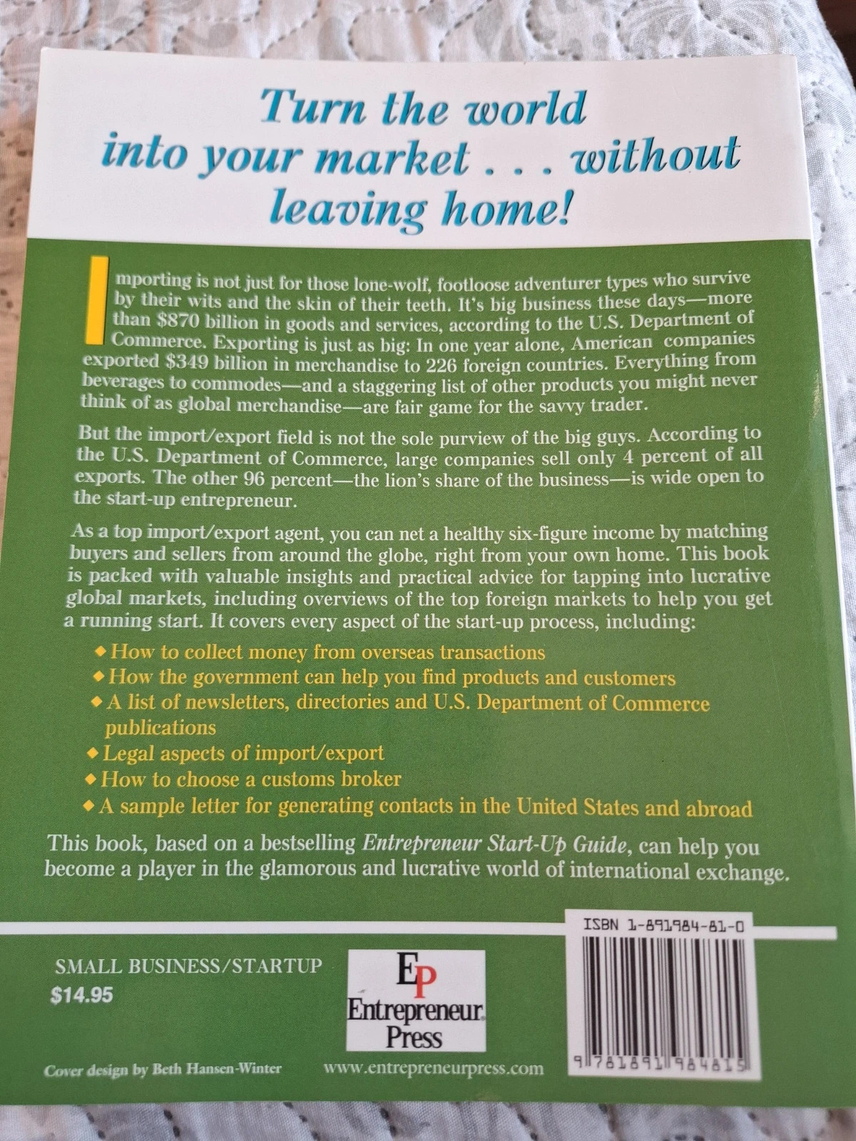 Start your own import/export business 2