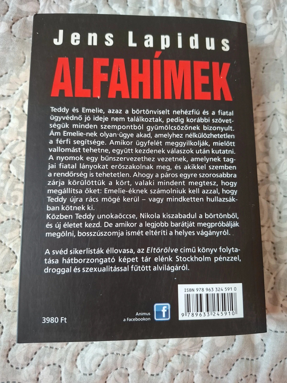 Jens Lapidus: Alfahímek 2