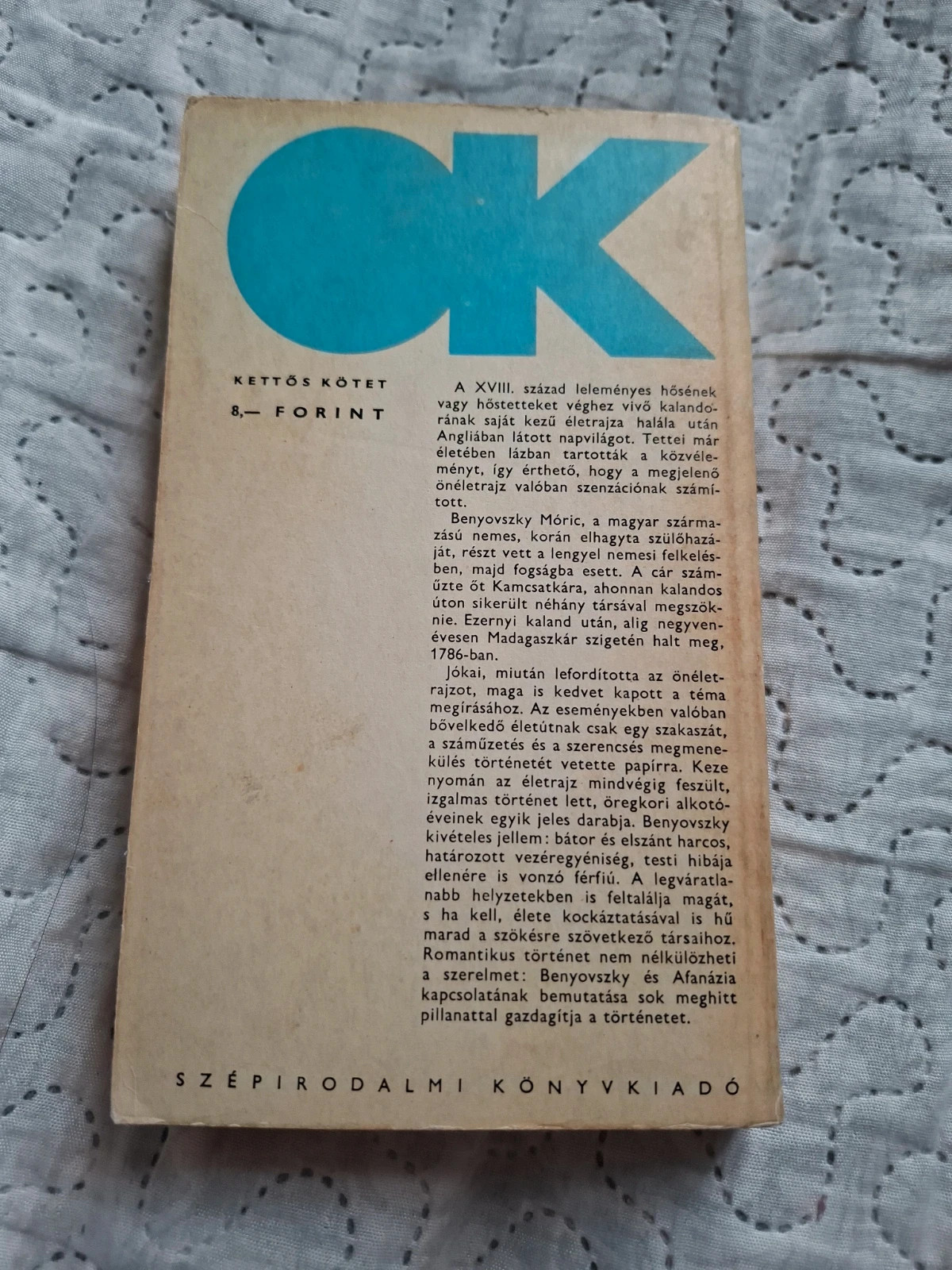 Jókai Mór: Gróf Benyovszky Móric 2
