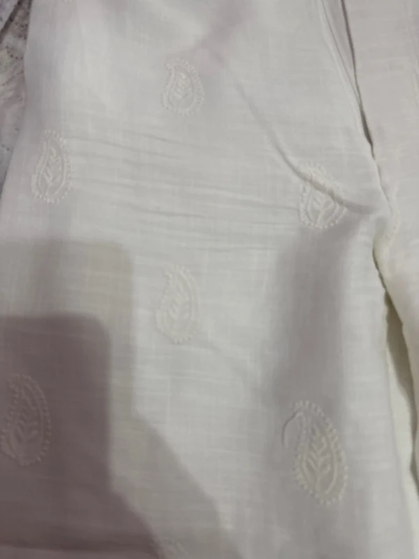 Pantalón zara blanco 2