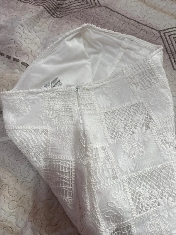 Pantalon corto encaje 2