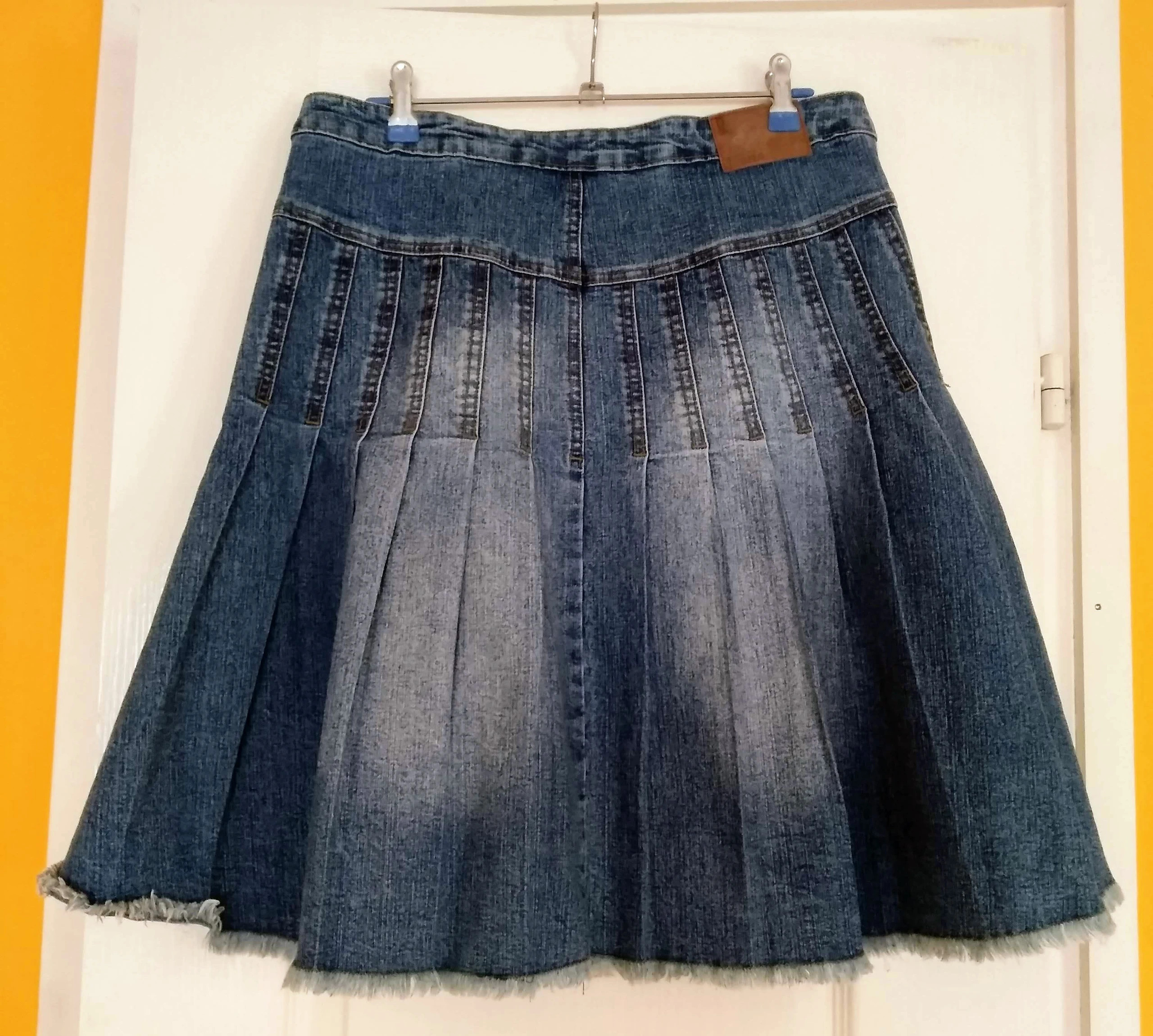 Refuge Jeans rojtos aljú farmerszoknya 4
