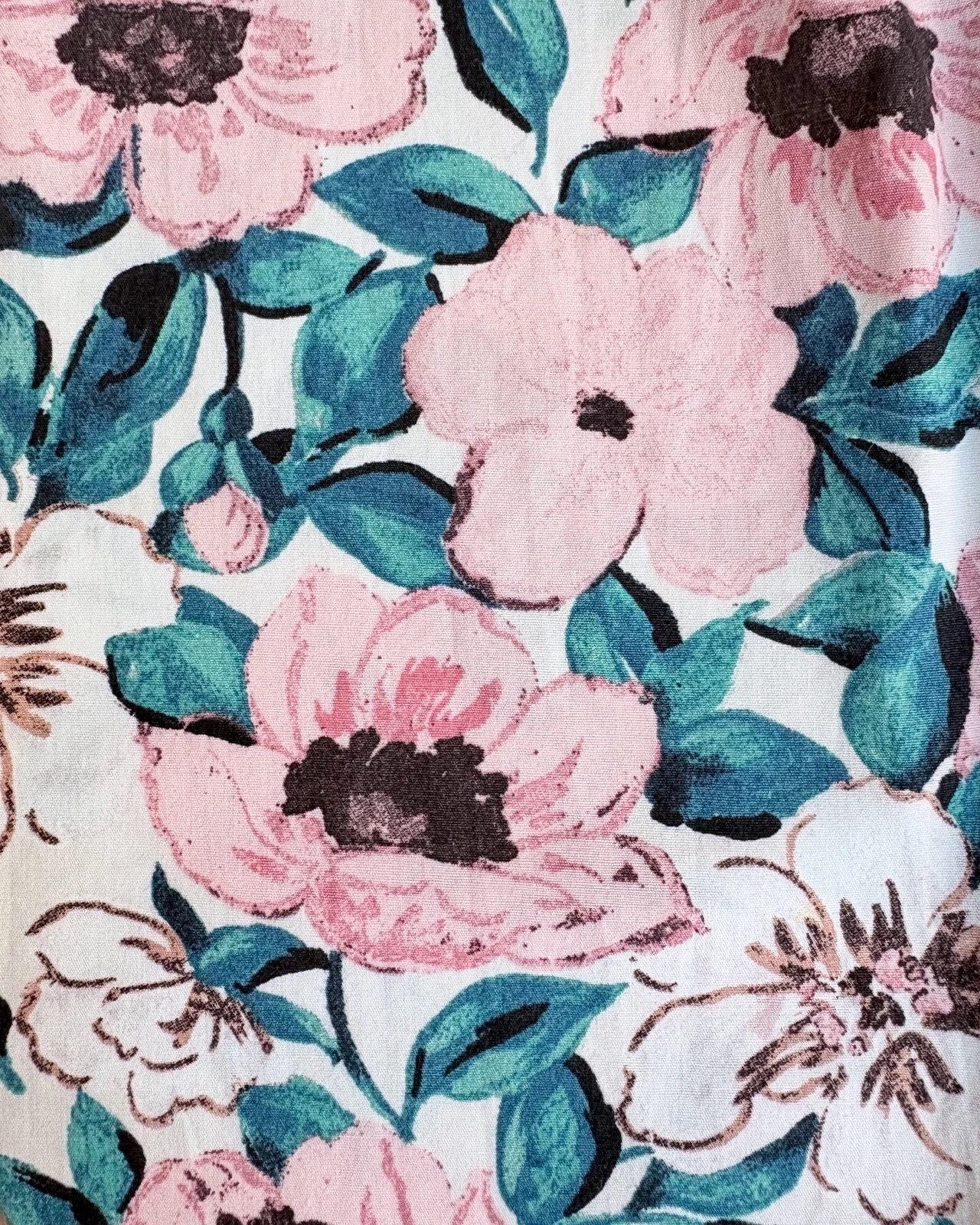 Orsay Virágmintás Nyári Ruha 100% Pamut • Cottagecore • Romantic • Milkmaid • Garden Party • XS/S 4