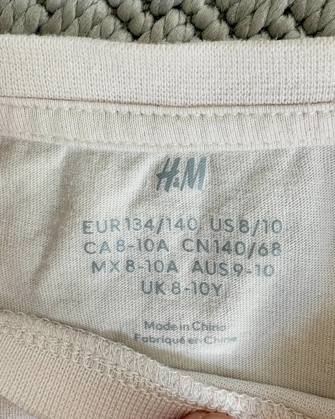 H&M Cherry Embroidered T-Shirt • French Girl • Cottagecore • Cotton • 134/140 4