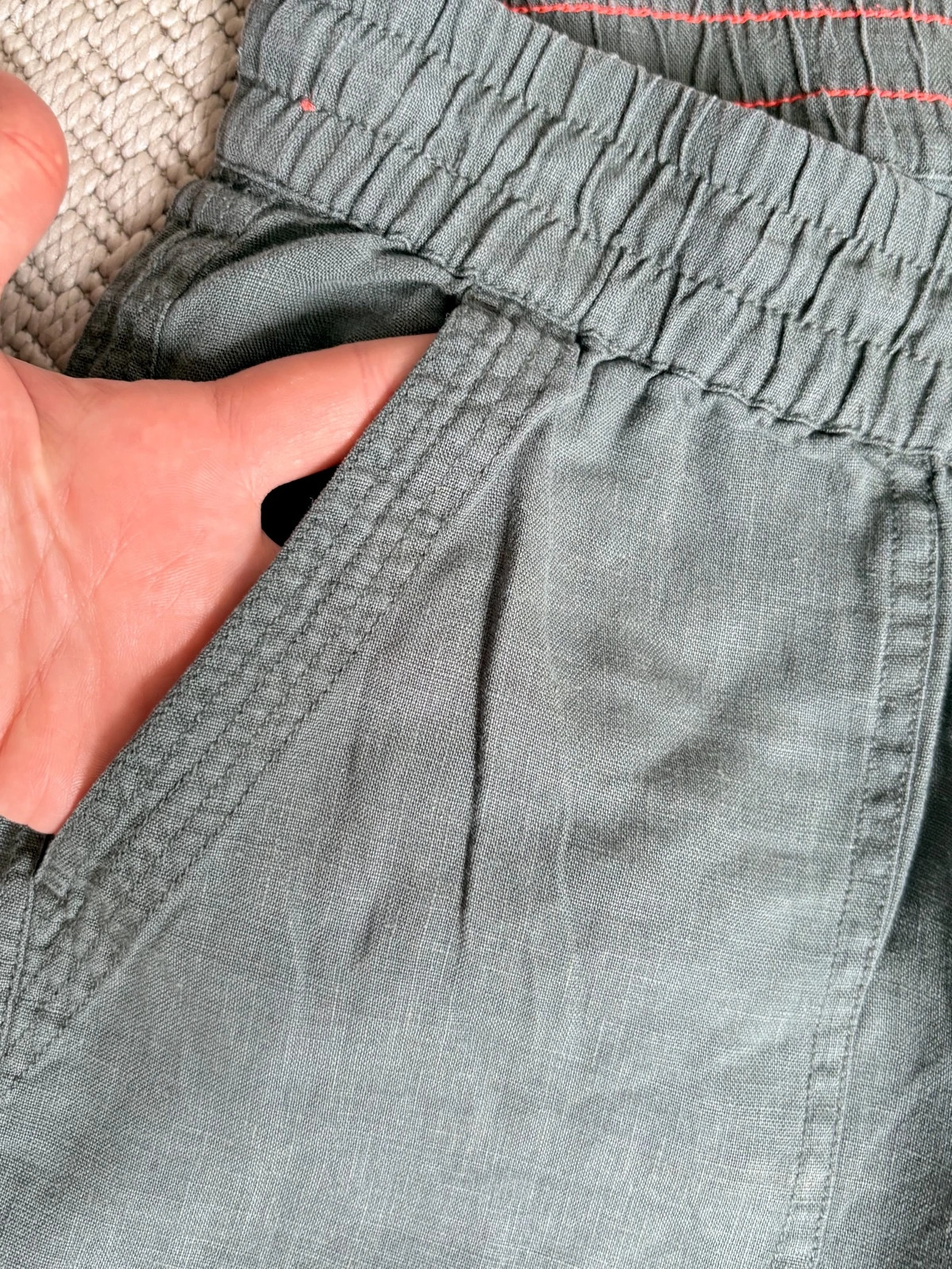 CECIL Linen Trousers XL/XXL• Coastal Capsule • Old Money • 100% Linen Look • Drawstring Summer Pants 3
