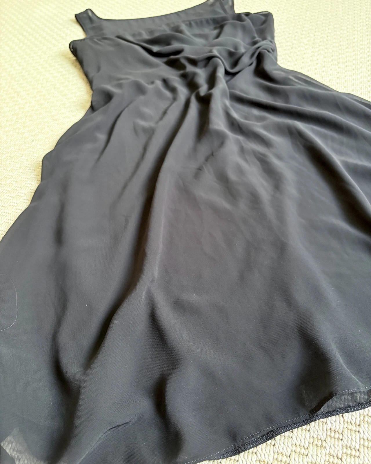 Yessica by C&A fekete alkalmi ruha L/42 little black dress occasionwear cocktail 3