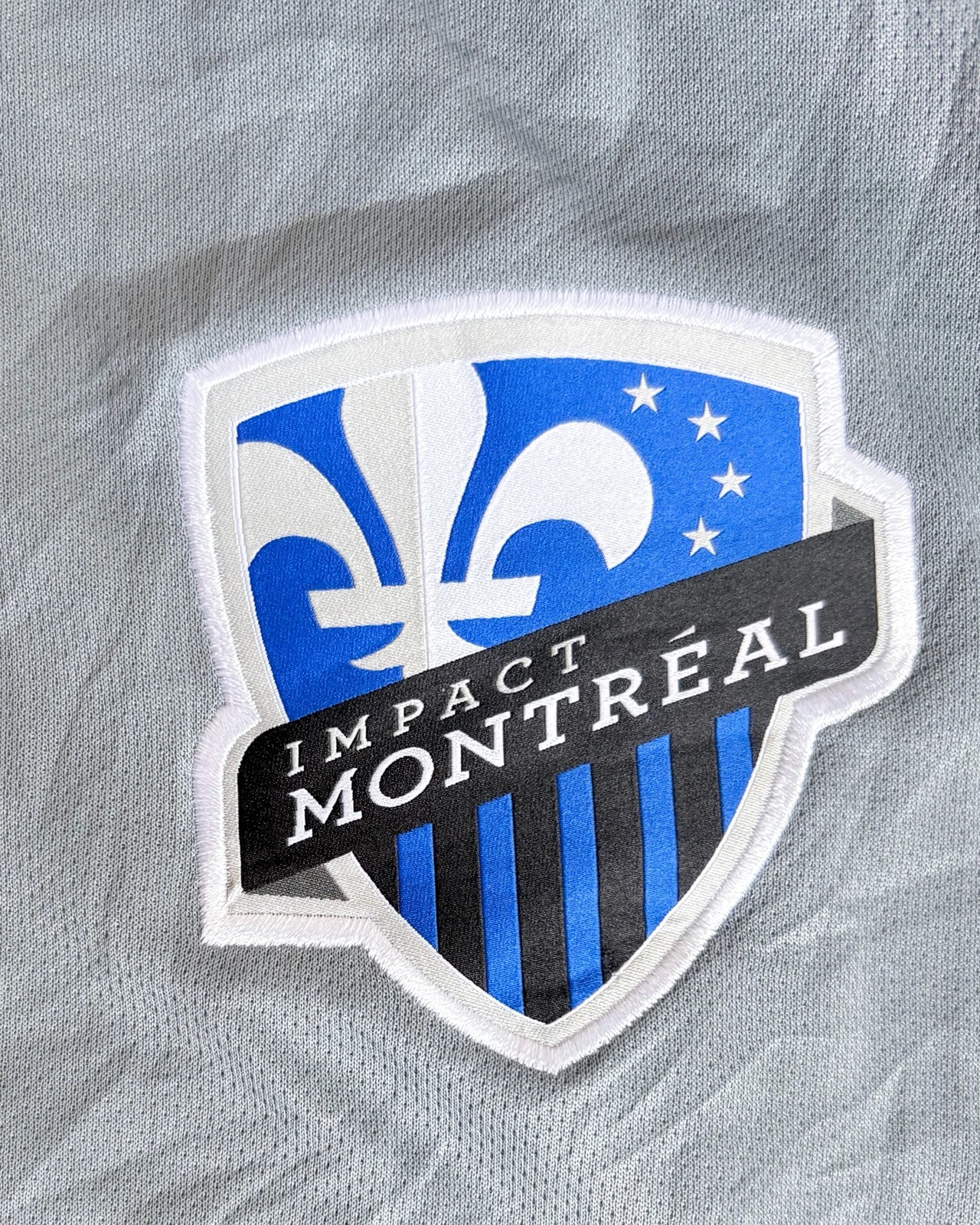 adidas Impact Montréal XL szürke MLS focimez footballcore soccer jersey ClimaCool 3