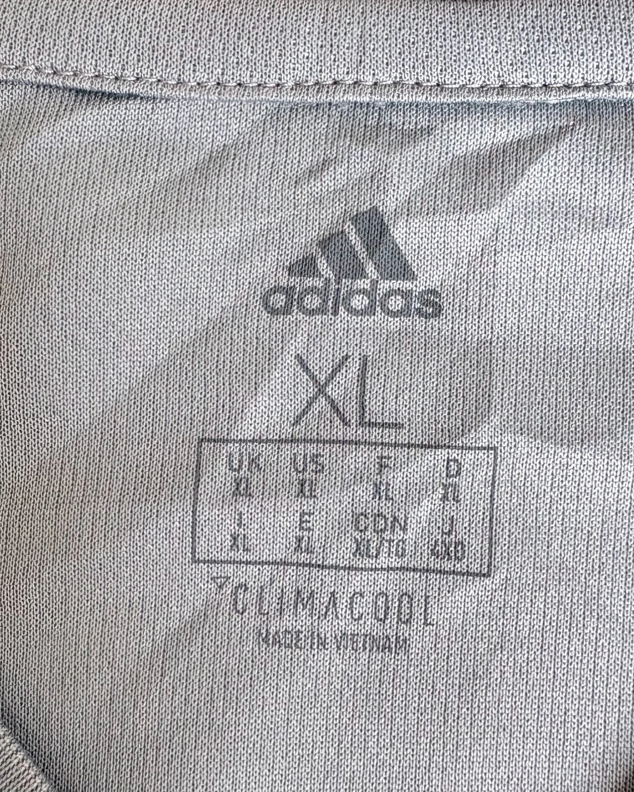 adidas Impact Montréal XL szürke MLS focimez footballcore soccer jersey ClimaCool 2