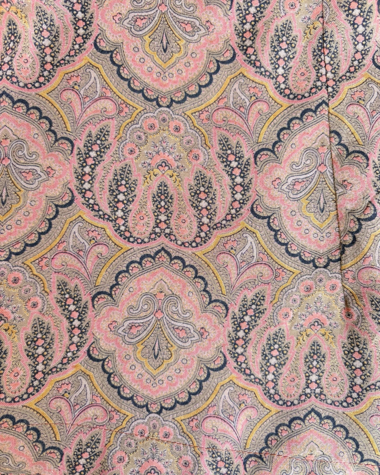 Vintage paisley pamut ing L • boho resort 90s retro cotton shirt 4