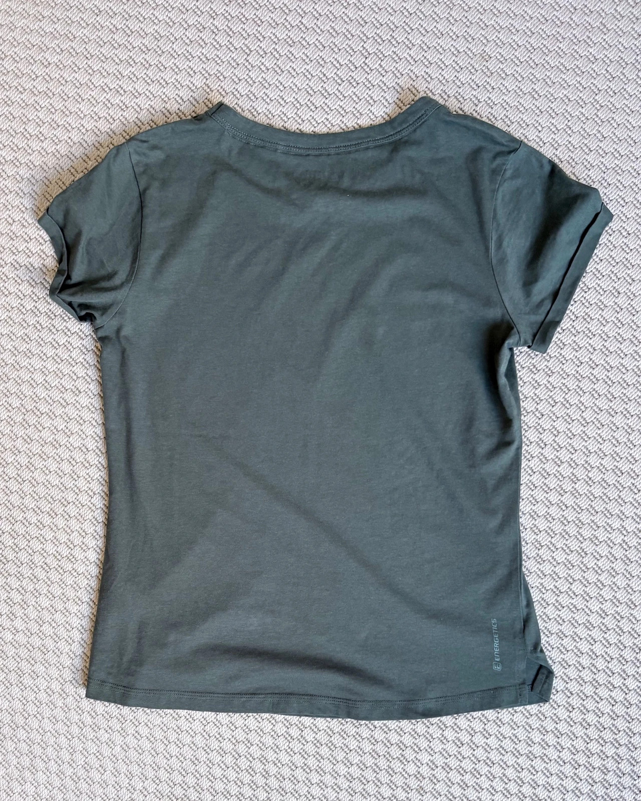 Energetics zöld női póló M | athleisure gym casual sportstyle tee 2