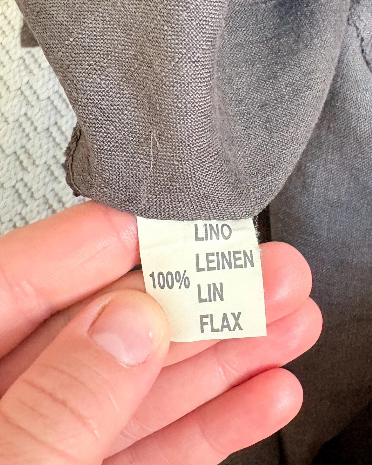 Bandanas 100% len miniruha L | lagenlook coastal boho 4