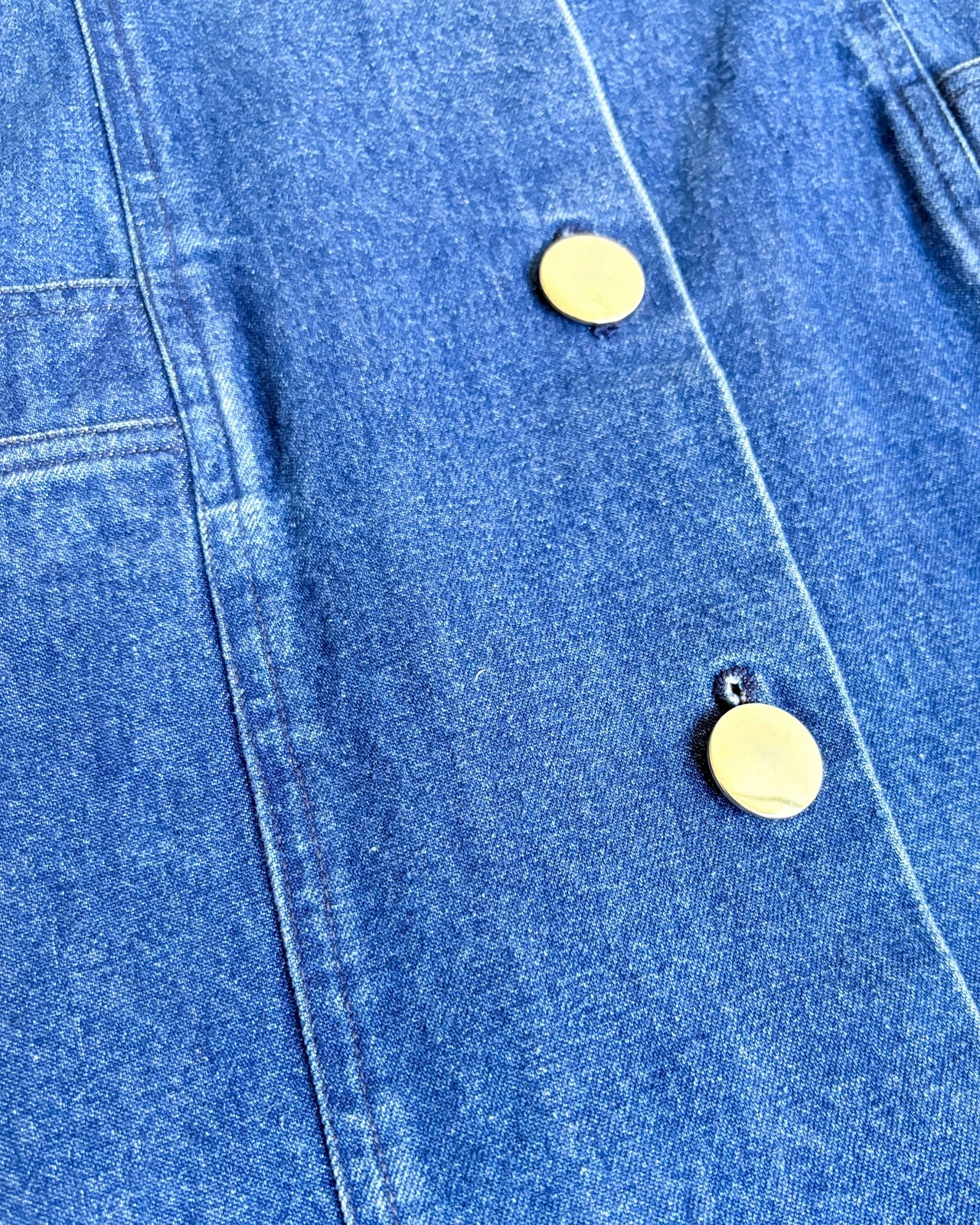 Vintage Cagli denim dress 90s utility chic capsule Made in Italy 2