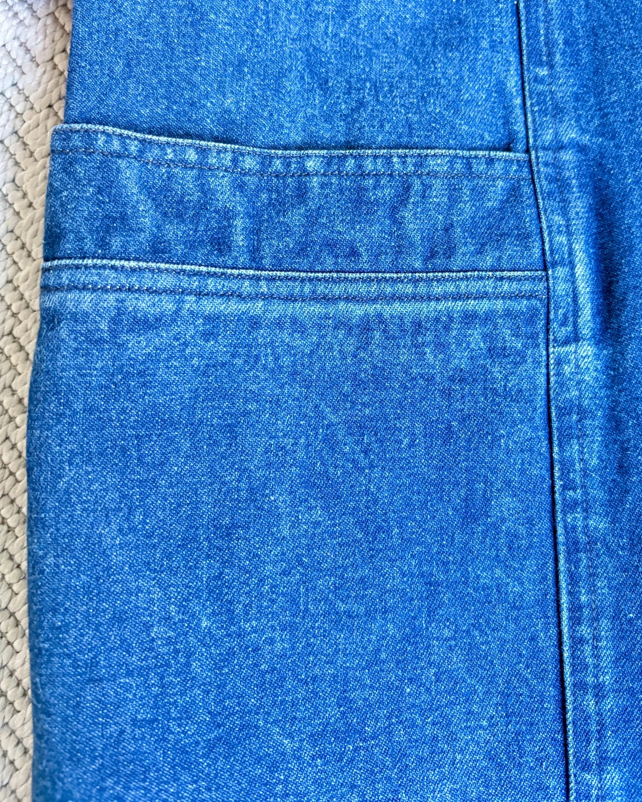 Vintage Cagli denim dress 90s utility chic capsule Made in Italy 4