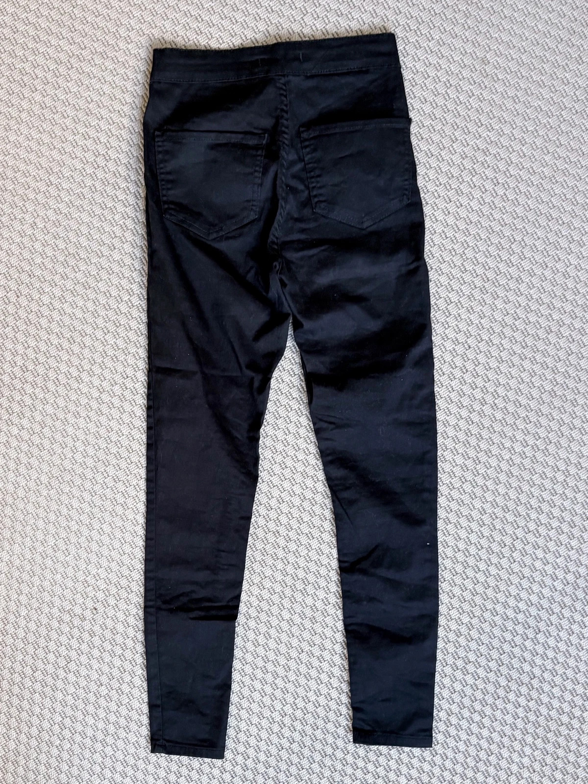 Zaroli M fekete stretch cotton skinny pants summer capsule smart casual 2