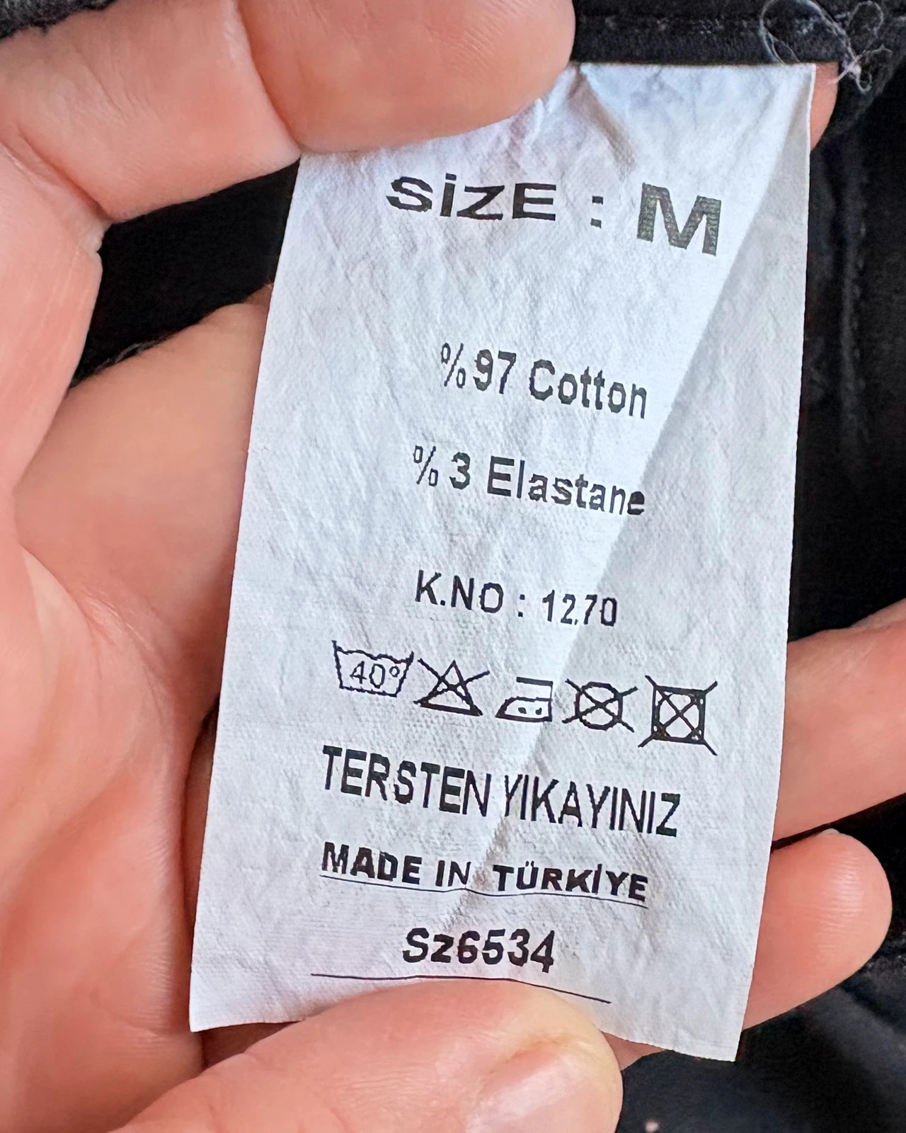 Zaroli M fekete stretch cotton skinny pants summer capsule smart casual 4