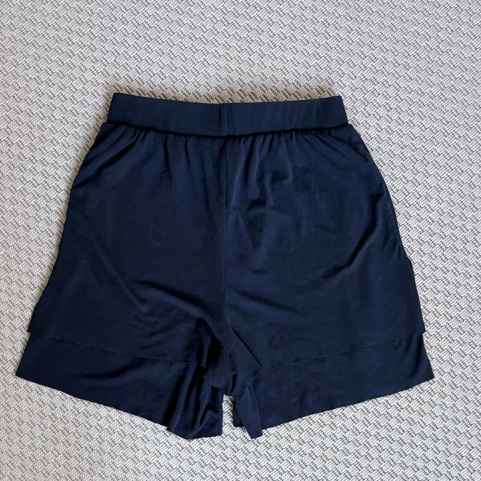 Fuss & Disturb sötétkék rövidnadrág • M • modal blend • könnyű nyári short 3