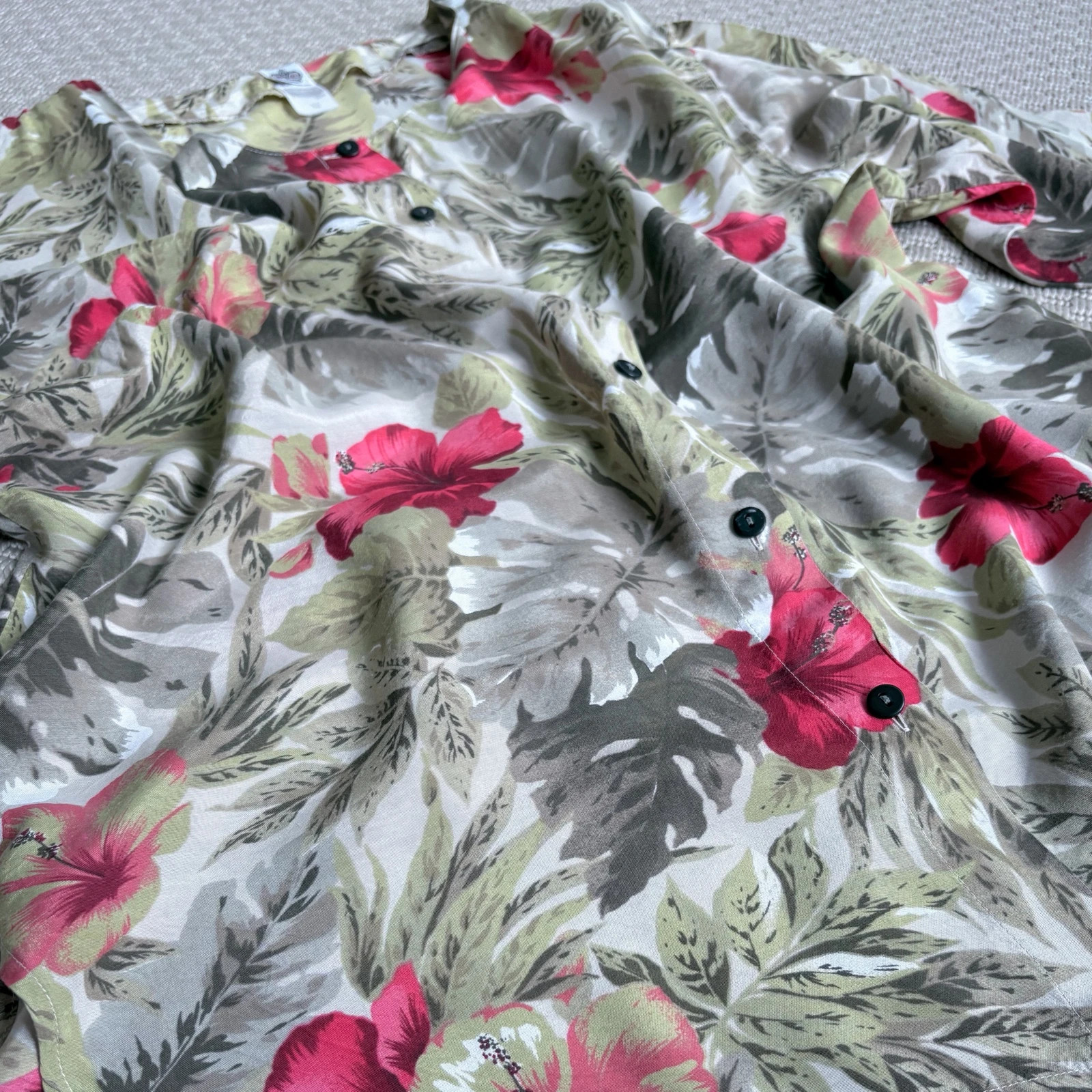 Vintage tropical blúz • M • 90s resortwear vacation beach hawaii vibe 2