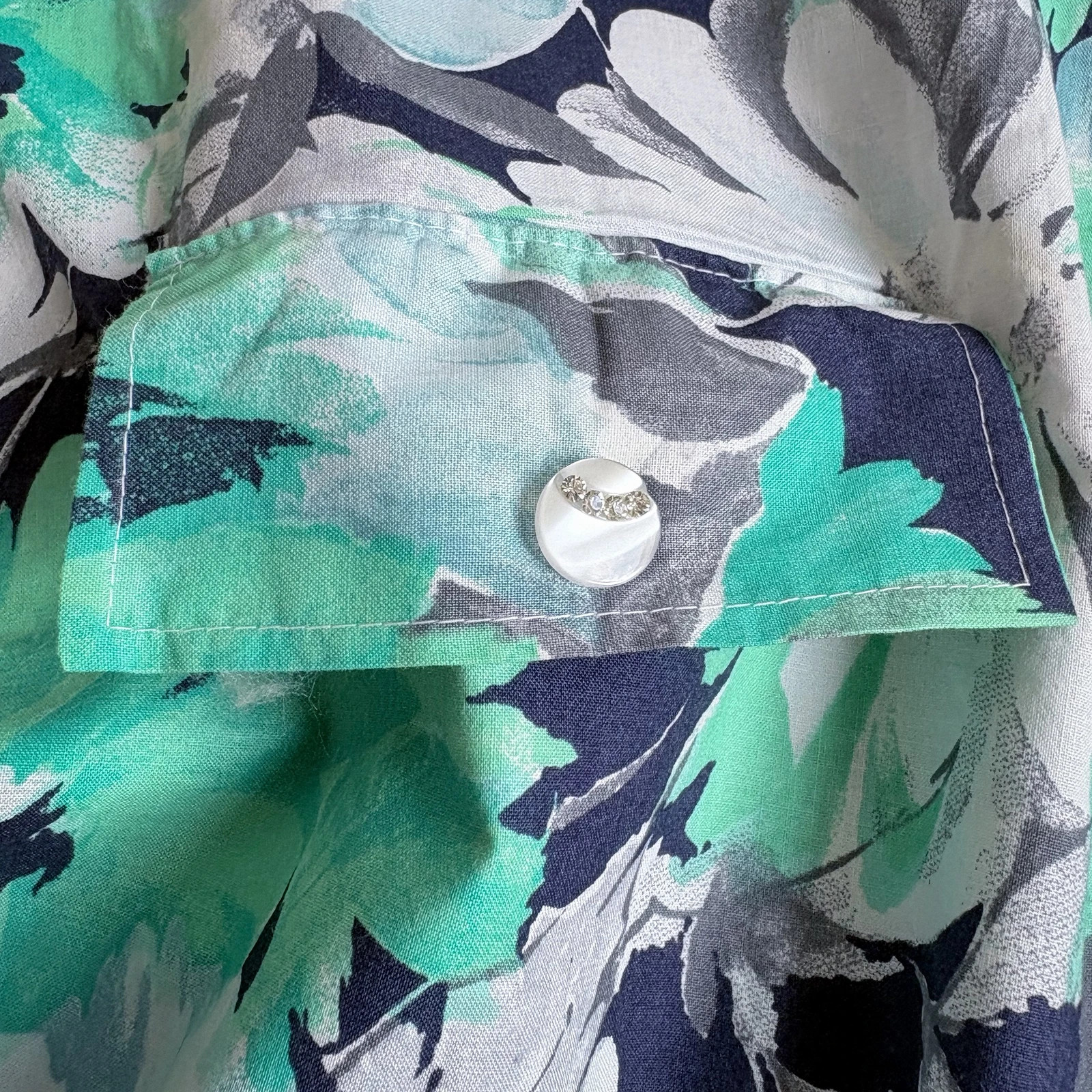 Vintage virágmintás blúz • M/L • 80s 90s vibe 4