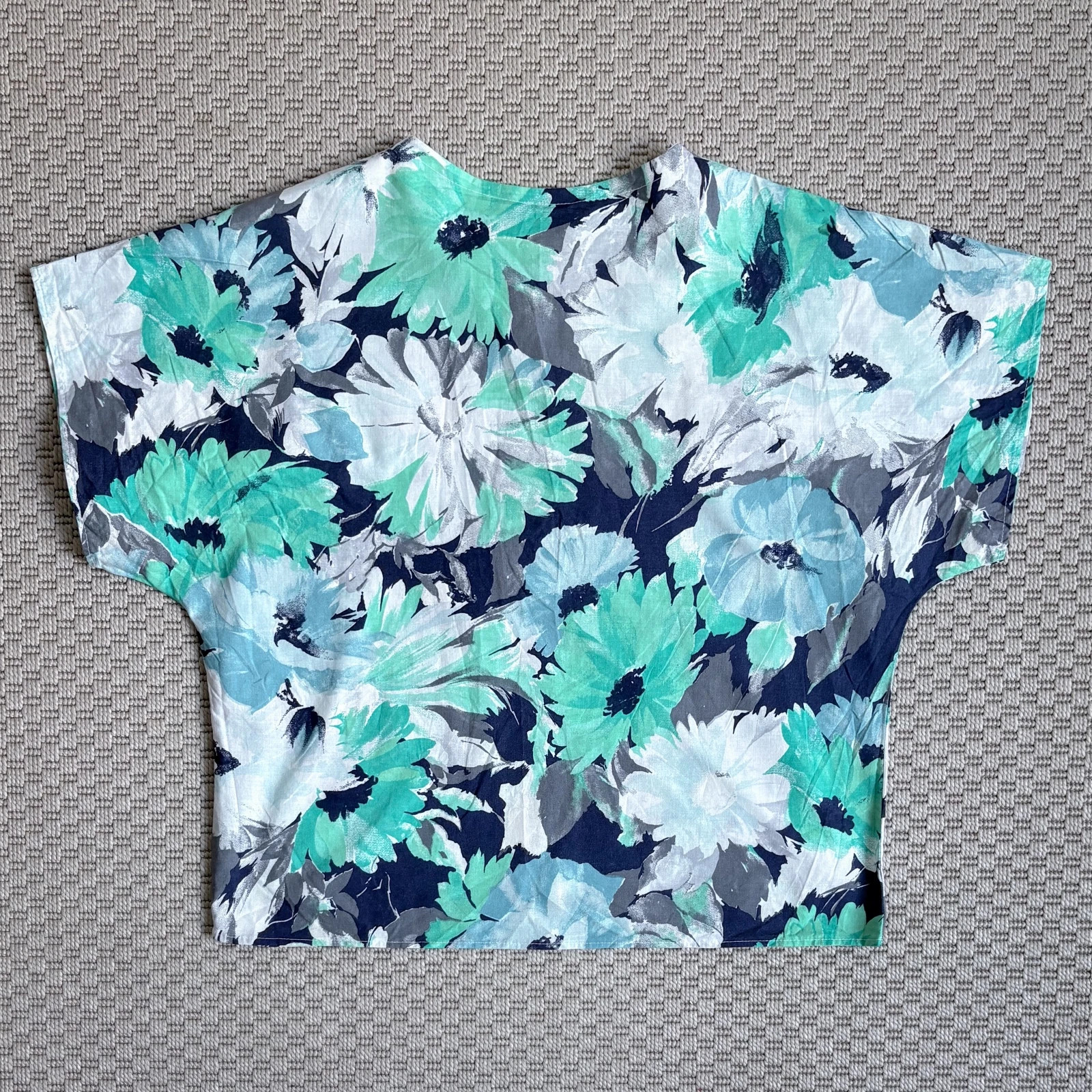 Vintage virágmintás blúz • M/L • 80s 90s vibe 2