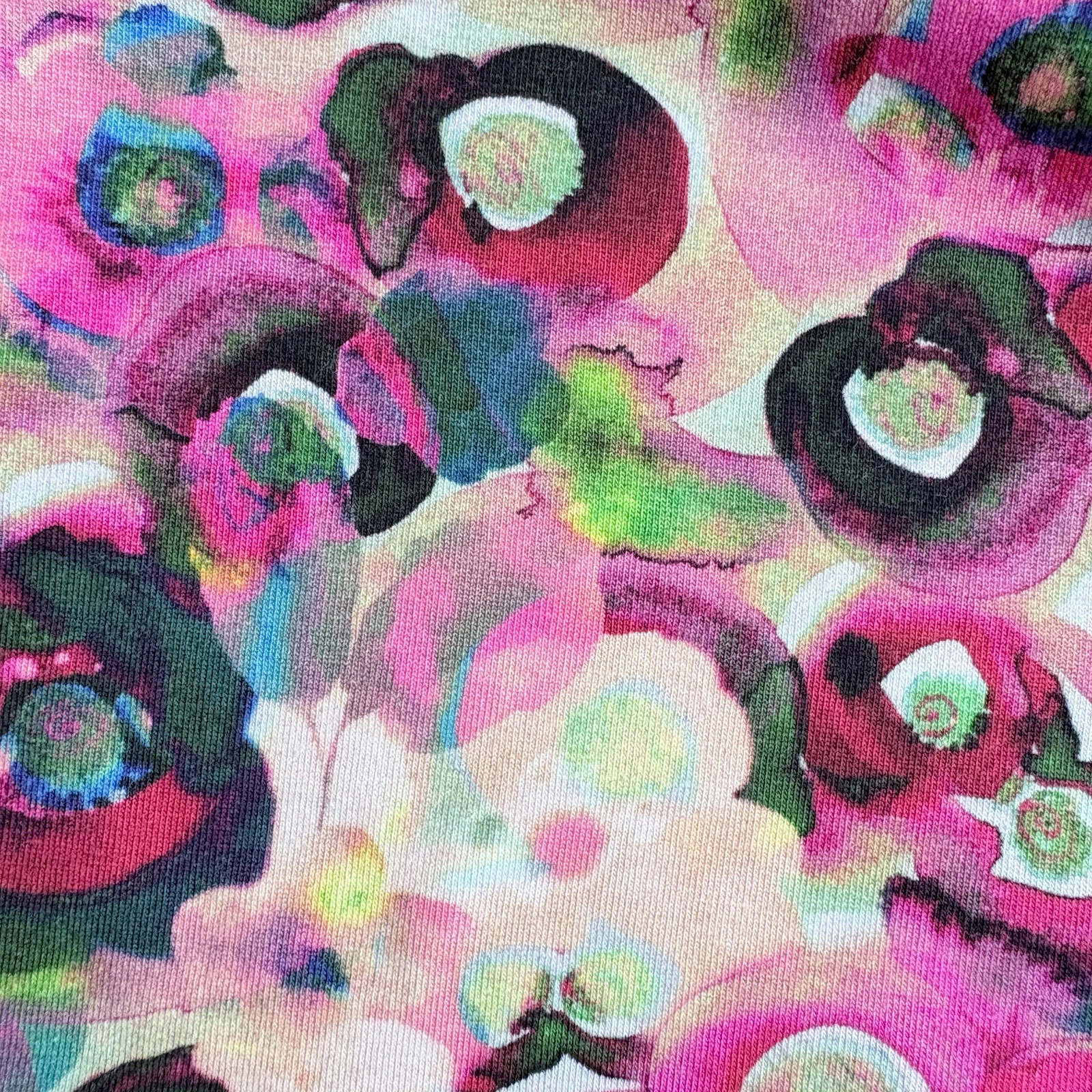 Y2K virágmintás átlapolt felső • nőies wrap fazon • pink floral 3