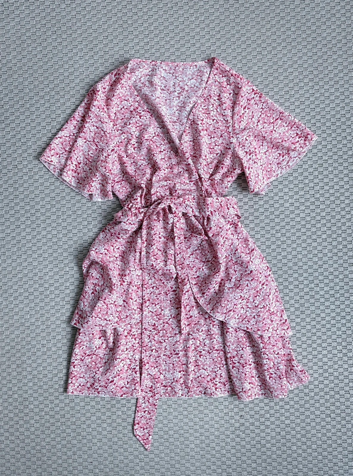 Romantikus virágmintás mini ruha • M méret • cottagecore / summer date vibe 1