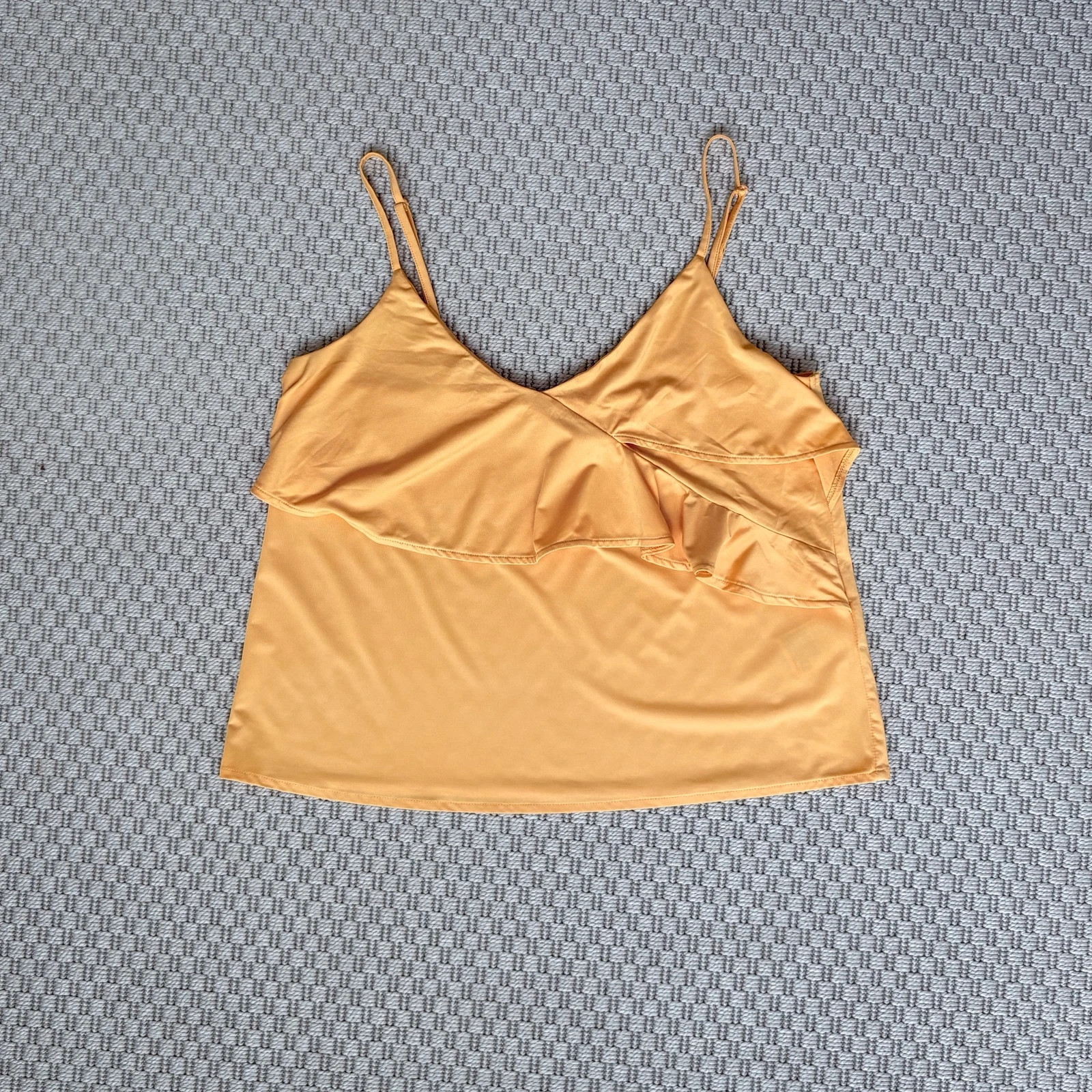 Fodros nyári top • S méret • sunset y2k 4