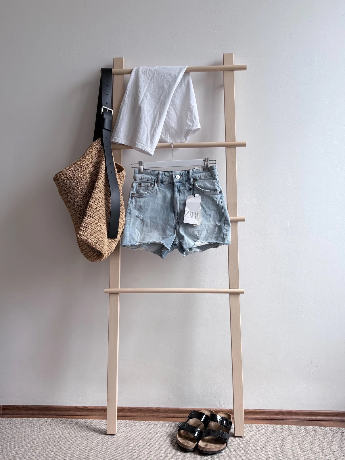 Magas derekú farmer short • EU 34 • effortless summer 2