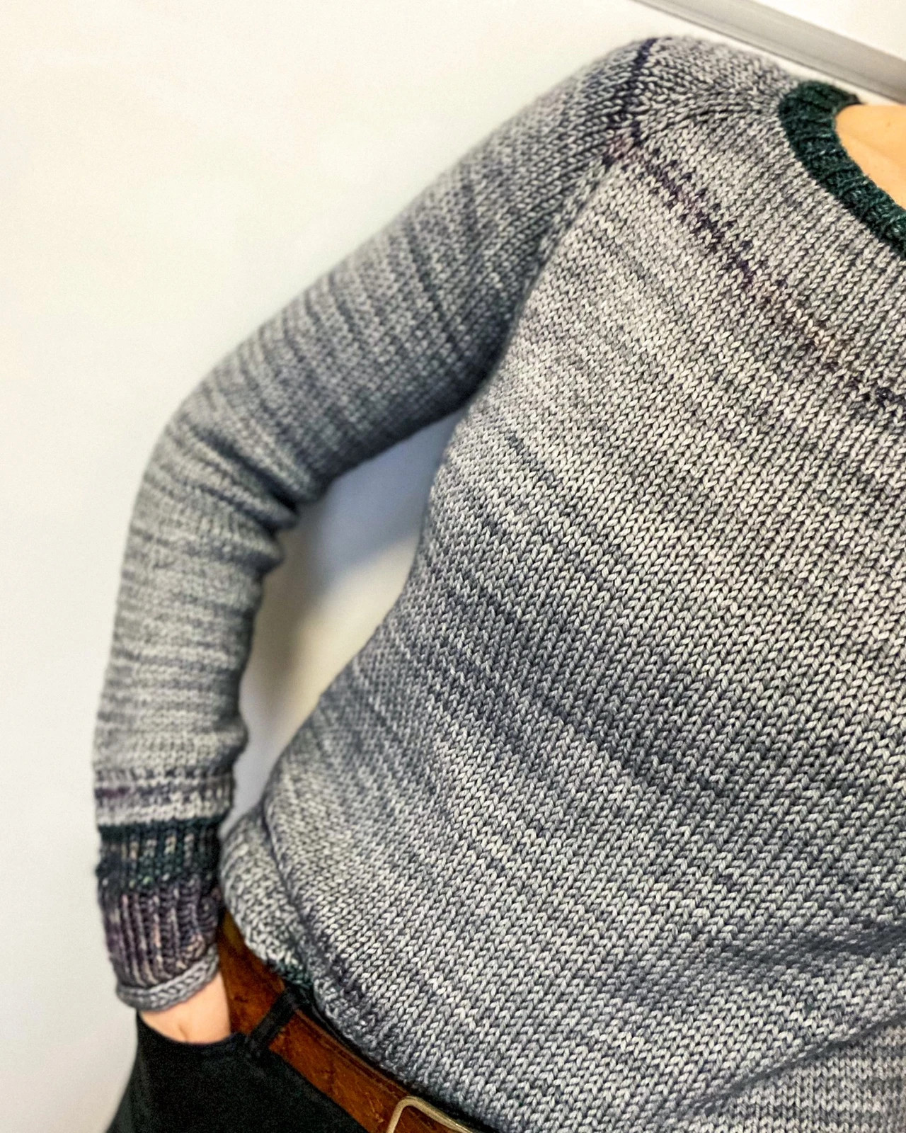 Coast Away Raglan - 100% wool 2