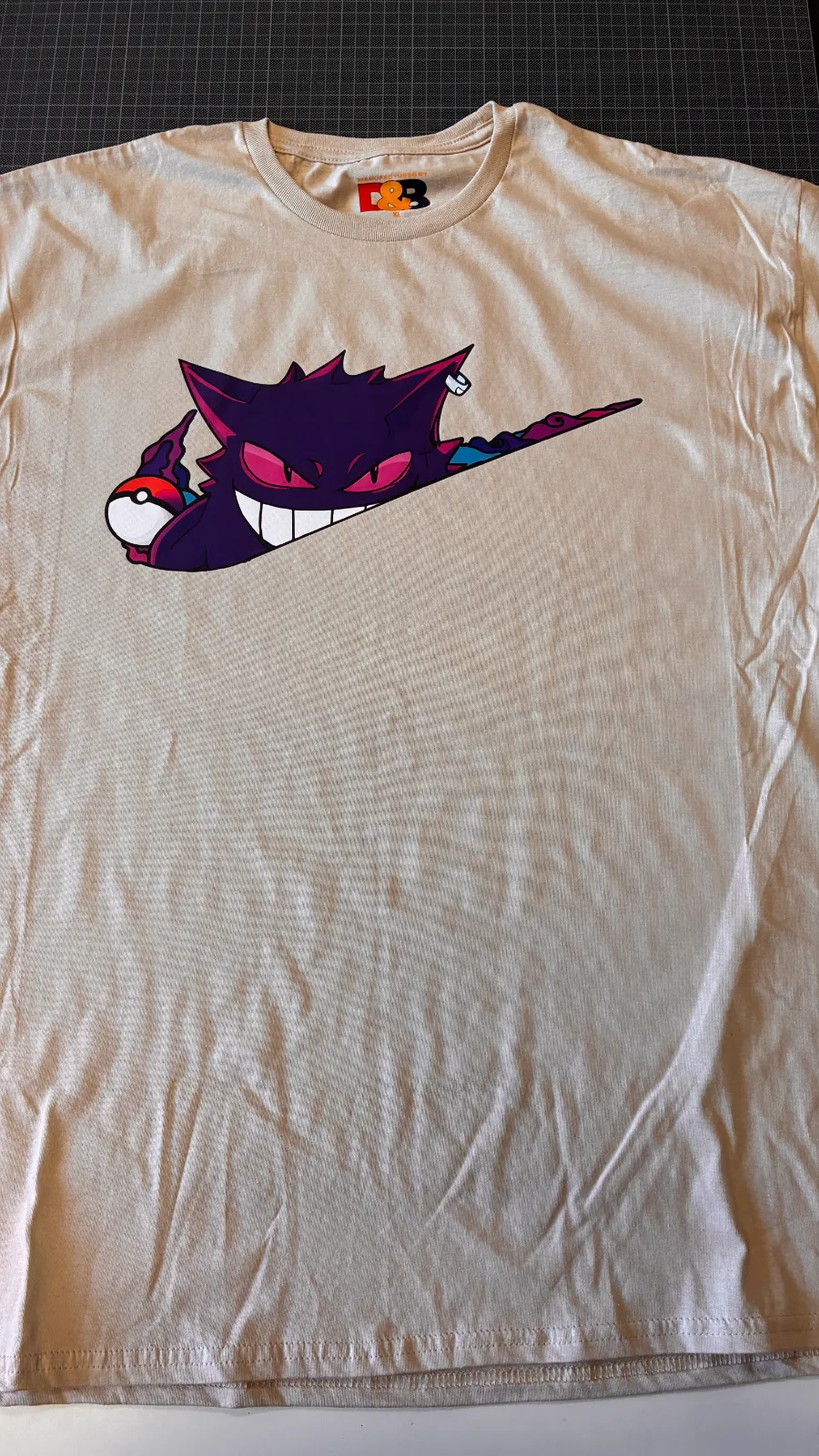 Pokemon XL-es sand színű unisex póló 1