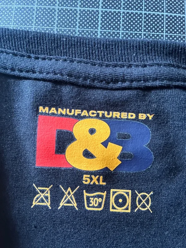 I died 5XL-es Fekete színű unisex póló 2