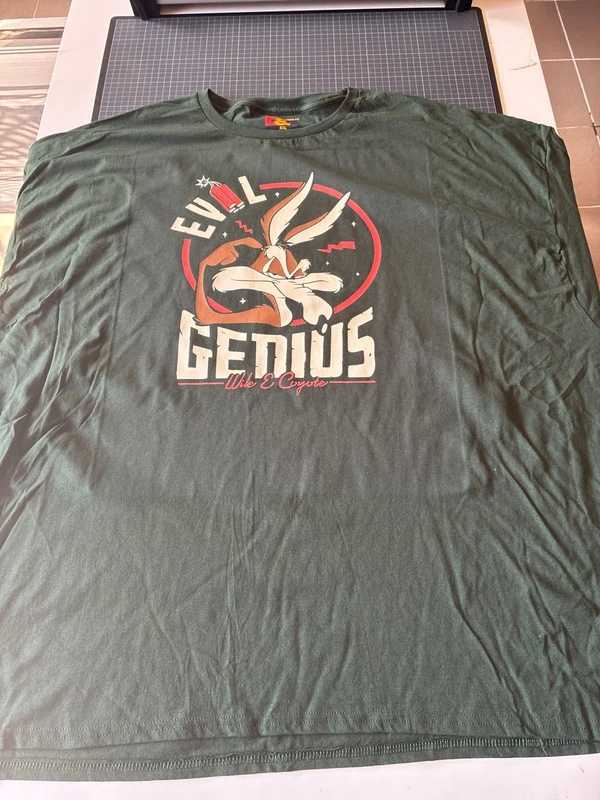 Evil genius 5XL-es Forest green unisex póló 1