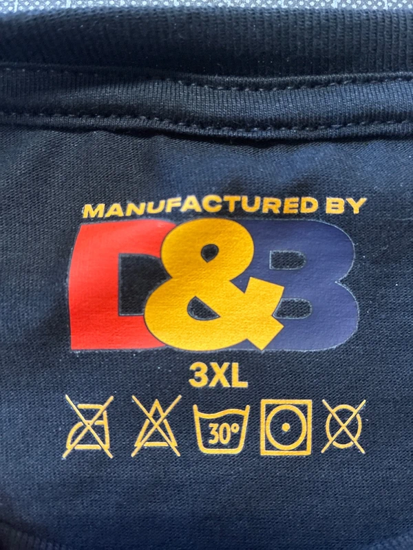 Just rick it 3XL-es fekete unisex póló 2