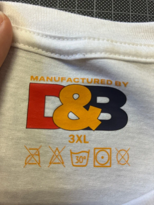 Just rick it 3XL-es fehér unisex póló 2