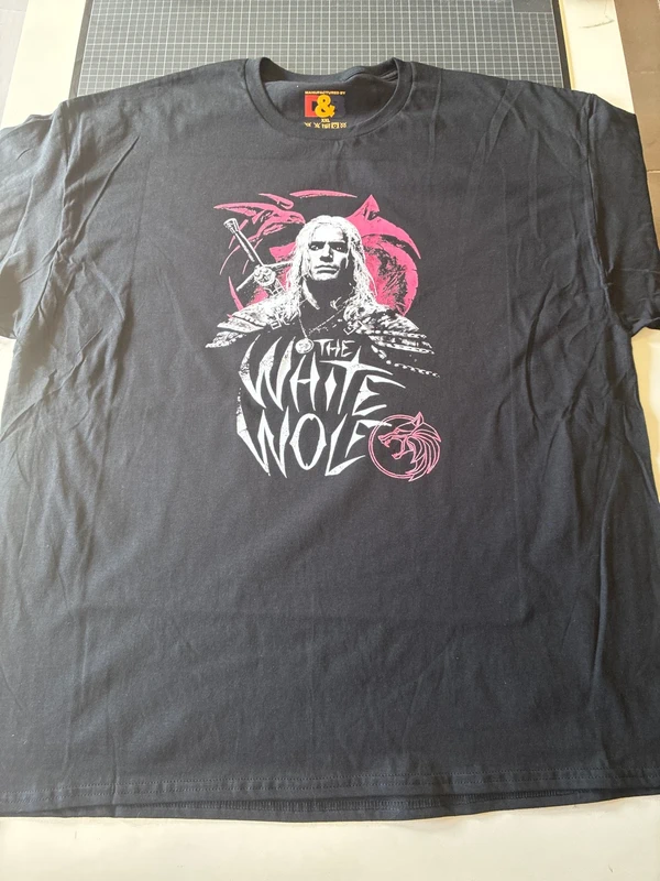 The witcher XXL-es fekete unisex póló 1