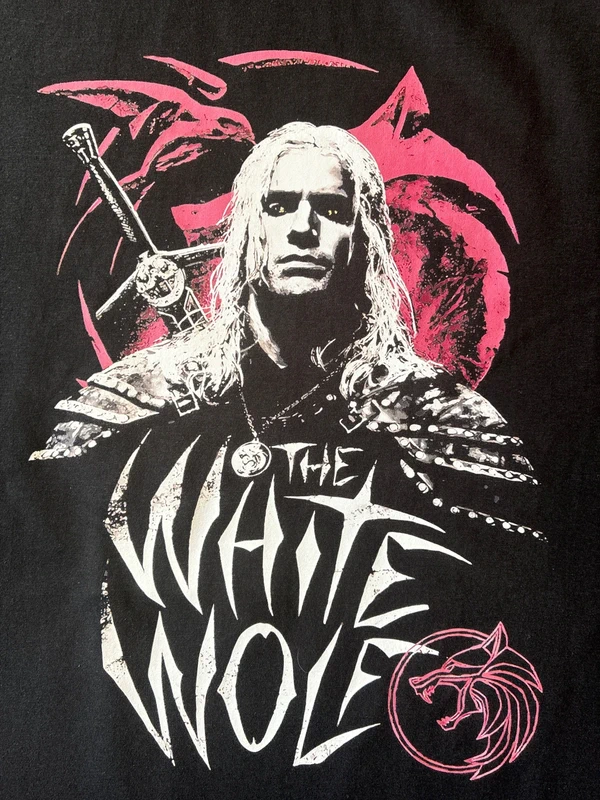The witcher XXL-es fekete unisex póló 3