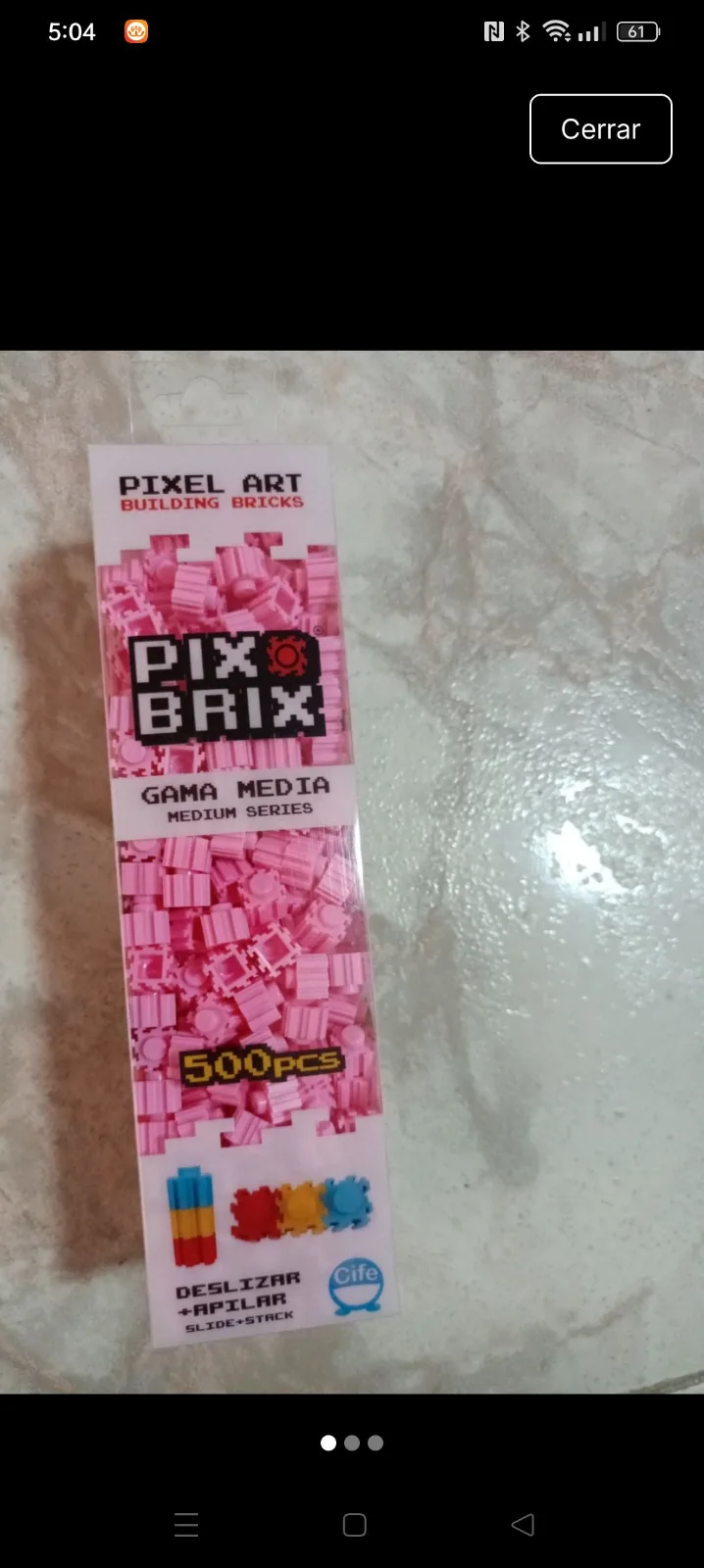 Pixel Art Building Bricks Pixo Brix Medium Series 500pcs 1