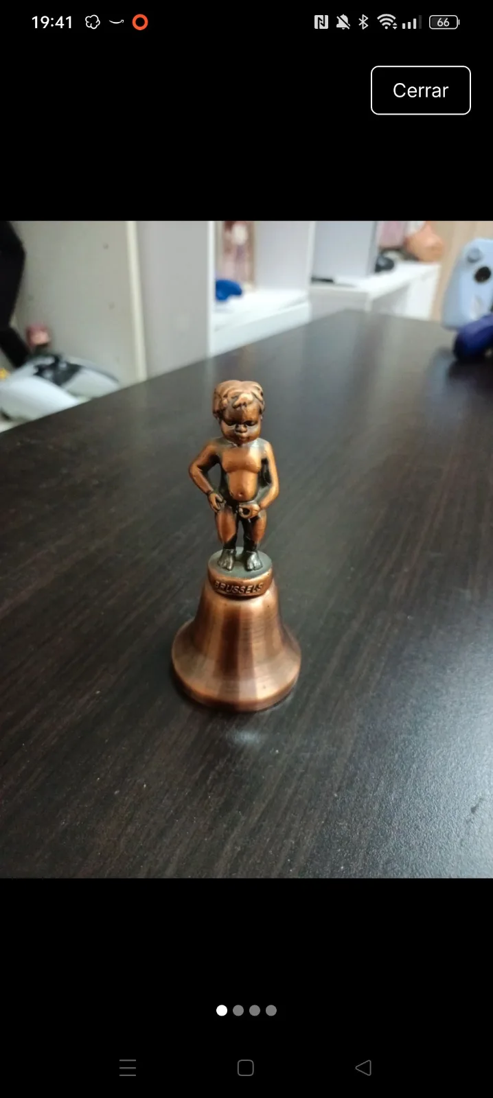 Campana de bronce vintage 2