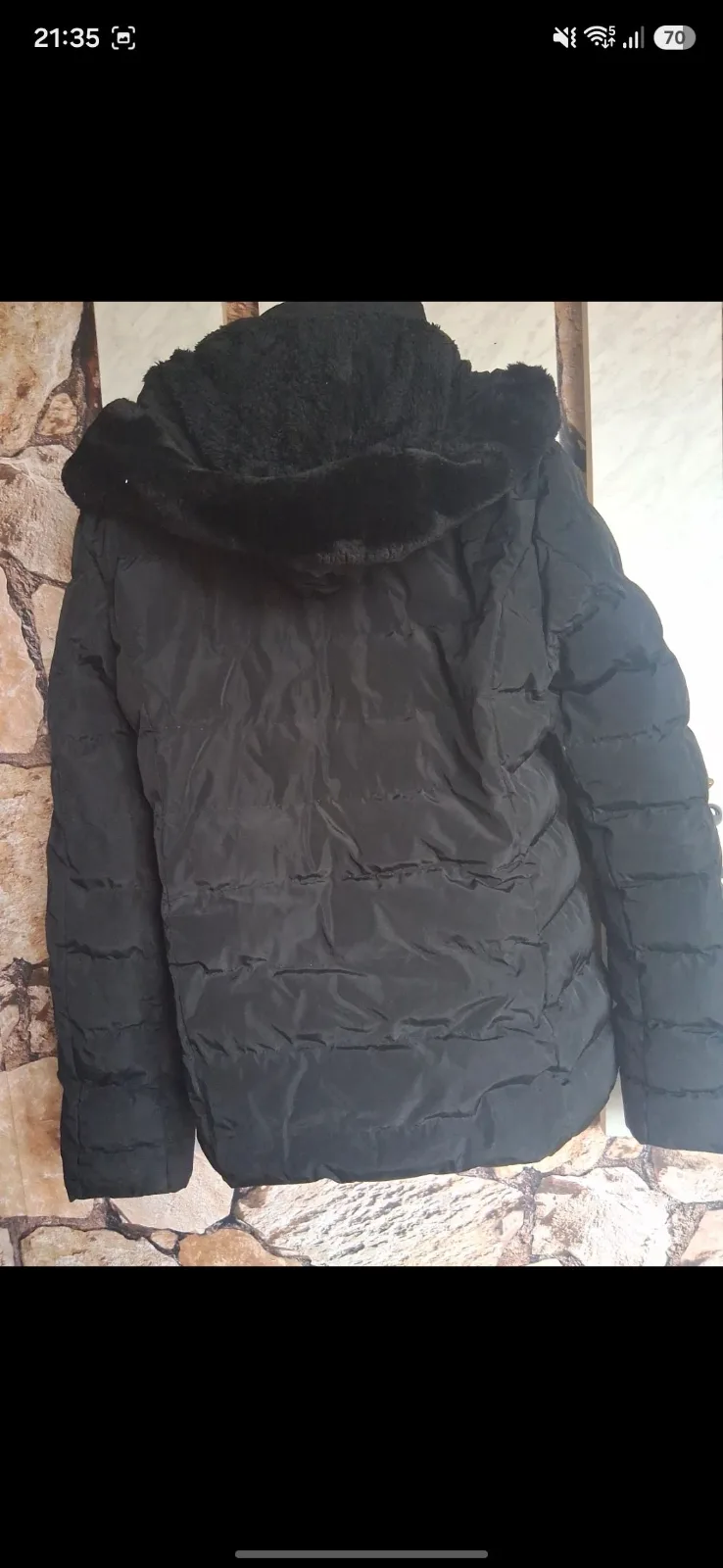 Női téli vastag kabát 2