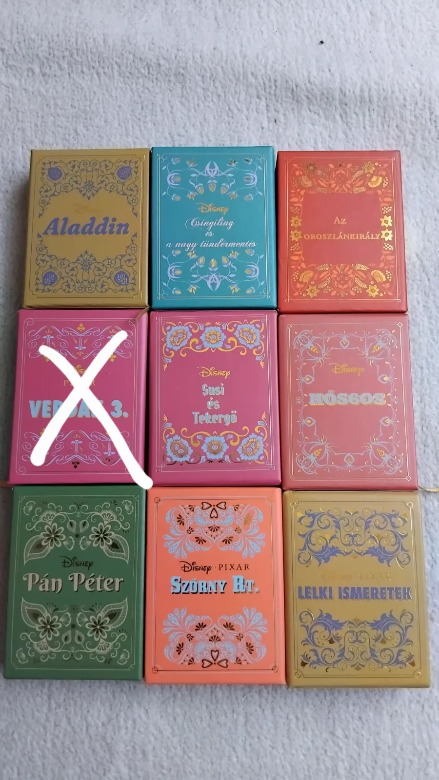 Disney minikönyvek 1