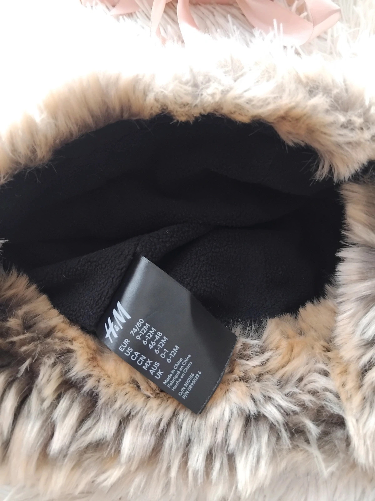 Kisfiú fülvédős téli sapka (74/80) 3